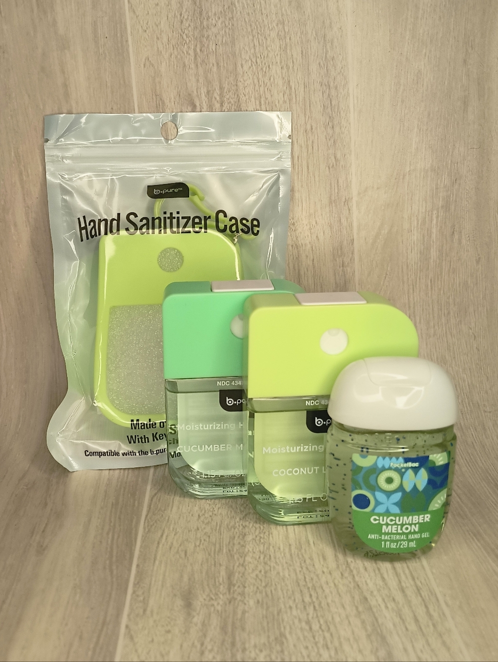 B Pure Hand Sanitizer & Case - NEW